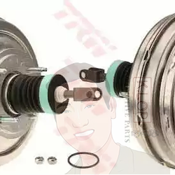 PSA122 หม้อลมเบรก BMW 7ers E65 E66 E67 F01 F02 F03 F04 (TRW)