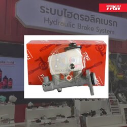 PMF716P แม่ปั๊มเบรก TOYOTA COROLLA AE100-112 หน้าแปลน 3รู ออกเฉียง (3หวง/ไฮทอรค์ ) มีสวิทช์ 13/16"