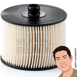 PU1018X ไส้กรองโซล่า (VOLVO) S40 II '04-' (2.0 DIESEL) : MANN-FILTER แท้นำเข้ายุโรป