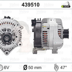 439510 ไดชาร์จ Valeo รุ่น BMW N62 E53(X5)/ E60/E63 (Series6)/ E65 E66 (Series7)