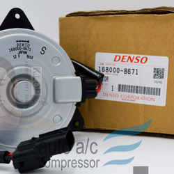 KLOP-T405-28A มอเตอร์พัดลมหม้อน้ำแท้ DENSO Honda Accord VIII 2.4 2008~