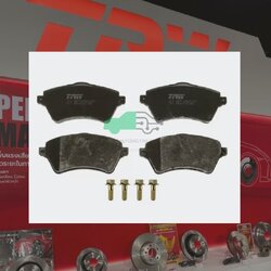 GDB2100 ผ้าเบรกหน้าแท้ TRW (COTEC) : LAND ROVER FREELANDER 1989-2006 1.8L, 2.0D, 2.5L / 4WD