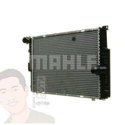 หม้อน้ำ BMW 1(F20)-B38,N20 / 3(F30)-N20,ActiveHybrid / 4(F32,F36) เบนซิน *MT version : N13,N47,B47 ยี่ห้อ (MAHLE)