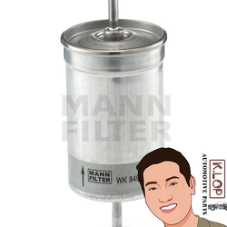 WK849 ไส้กรองเบนซิน (VOLVO) 850 : MANN-FILTER แท้นำเข้ายุโรป