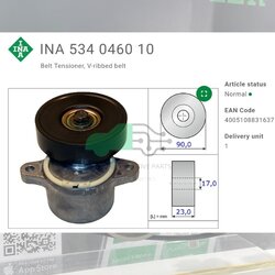 ชุดตั้งสายพาน(INA) : Subaru Grand Vitara 2.0 JB420 ปี05, SX4