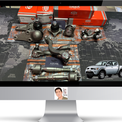 ชุดลูกหมาก (333&CJ) MITSUBISHI TRITON 4WD ปี2005,TRITON PLUS