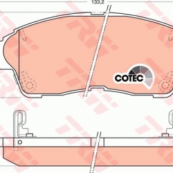ผ้าเบรคหน้า TRW (TOYOTA CAMRY 2.2 Gxi, SXV10 '93-97)
