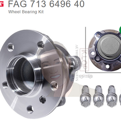 ยี่ห้อ FAG Kit ดุมล้อหลัง BMW X1 F48, MINI F60 ปี16 ( 1 ข้าง )