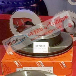 จานดิสเบรค-หน้า TRW(DF7251S) Toyota วีโก้ 4X4 '04-08 /พรีรันเนอร์ '05-14 /ฟอร์จูนเนอร์ /รีโว่ 4x4 ตอนเดียว '15