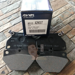 A2N007 ผ้าเบรกหลังแท้ญี่ปุ่น ADVICS : รุ่น ALTIS 1.6, 1.8 1ZZ