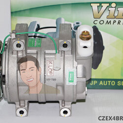 CZEX4BRNIS001A1 คอมแอร์ยี่ห้อ Vinn (ZEXEL 15CH MITSU FUSO ร่องA รูใหญ่ เอียงขวา)