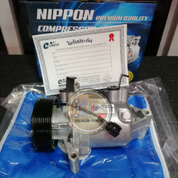 NS25300 (คอมแอร์ ยี่ห้อMOTEO) Nissan March 1.2L CR08B ปี 2010-2015