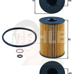 OX 353-7D กรองน้ำมันเครื่อง (BMWS63 N63 / M5 (F10 G30) Activehybrid7 750i M760Li