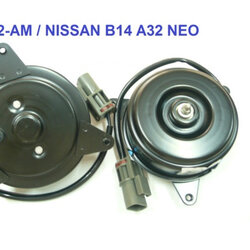 มอเตอร์พัดลม-แผงหม้อน้ำ (รหัสสินค้า NSK-0002-AM) NISSAN B14 NEO ,CEFIRO A32 ปี97-99