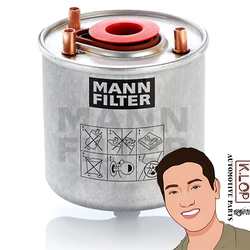 WK9046Z ไส้กรองโซล่า (VOLVO) C30, S40 II, S60 II / V60 / Cross Country S80 II, V40 II / V40 Cross Country, V50, V70 II : D41 : MANN-FILTER แท้นำเข้ายุโรป