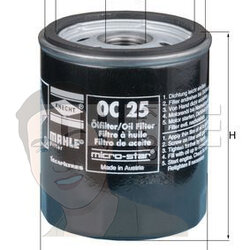 OC 25 กรองน้ำมันเครื่อง (BMW M10 / 3 (E30), 5 (E28) ปี81)