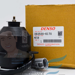 KLOP-T405-37A มอเตอร์พัดลมหม้อน้ำแท้ DENSO Toyota Camry(ACV30/ACV31/ACV36) 2002~,Toyota Harrier(ACU30)