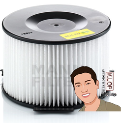 CU1738 ไส้กรองแอร์ Caravell T4 (OE : 7D0 819 989) : MANN-FILTER แท้นำเข้ายุโรป
