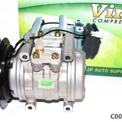 C001NP0006 คอมแอร์แท้(DENSO) นำเข้าโดย(Vinn) 10P13C 1A 12V. มู่เล่ย์ตรง