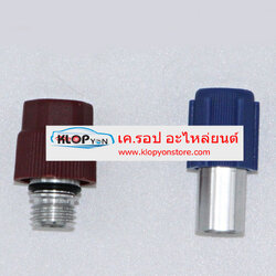 JPZ30(Vinn) หัวตัวต่อเติมน้ำยา CHEVROLET CRUZE (ด้านHi ,Low)