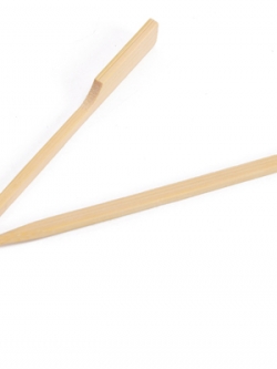 ไม้เสียบหัวธง เกรด A ยาว 20 cm เหลี่ยม