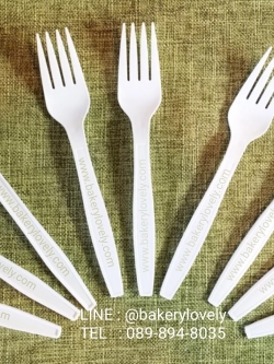 ช้อนทำจากข้าวโพด