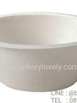 ชามชานอ้อย 10 ออนซ์ + ฝาปิด