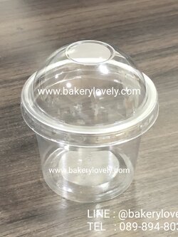 ถ้วย 3 oz + ฝาโดม
