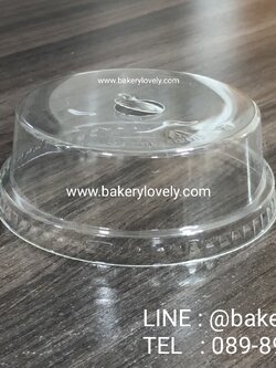 ฝาครึ่งโดม PETE ย่อยสลาย 9.8 cm