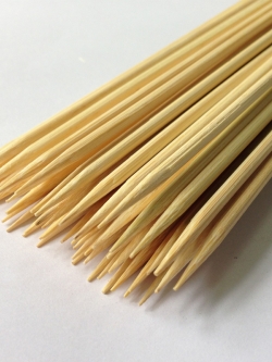 ไม้เสียบ เกรด A 12.5 cm ( 5 นิ้ว ) ปลายแหลม