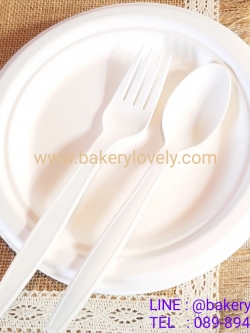 ส้อมทำจากข้าวโพด