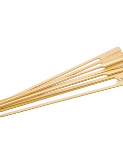 ไม้เสียบหัวธง เกรด A ยาว 25 cm เหลี่ยม