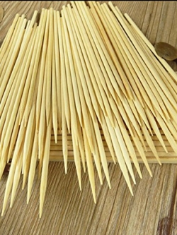 ไม้เสียบ เกรด A 17.5 cm ( 7 นิ้ว ) ปลายแหลม