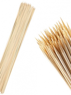 ไม้เสียบ เกรด A ยาว 30 cm หนา 4 mm