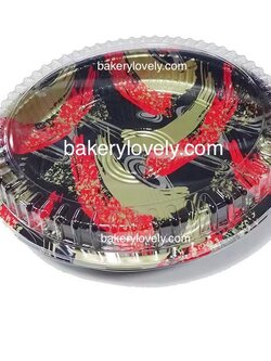 ถาดใส่ซูชิพร้อมฝาปิด