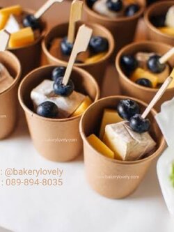 ถ้วยกระดาษ ใส่ซุป สีน้ำตาล + ฝาปิด 12 ออนซ์ ( 355 ml ) ทรงสูง