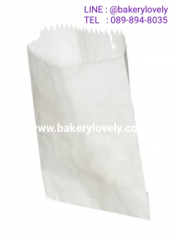 ถุงกระดาษ สีขาว 10x15 cm