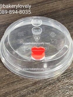 ฝาปิด ใส แบบจุก 90 mm