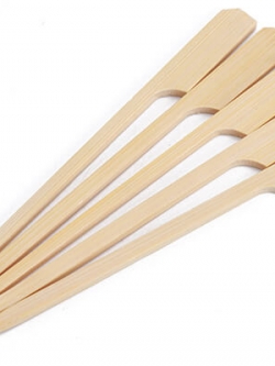 ไม้เสียบหัวธง เกรด A ยาว 18 cm เหลี่ยม