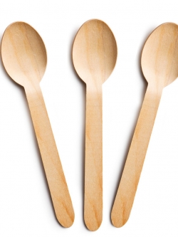 ช้อนไม้ ยาว 14 cm