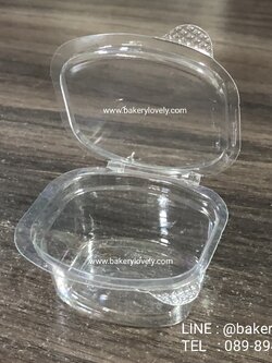 ถ้วยน้ำจิ้ม 1 oz สี่เหลี่ยม