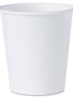 แก้วกระดาษ 2.5 ออนซ์ สีขาว