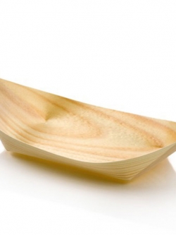 กระทงไม้ ขนาด 6 นิ้ว