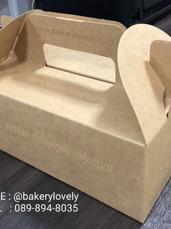 กล่องกระดาษใส่อาหาร (เคลือบใน)