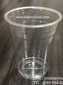 แก้ว PETE ย่อยสลาย 16 oz