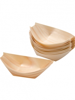 กระทงไม้ ขนาด 3 นิ้ว