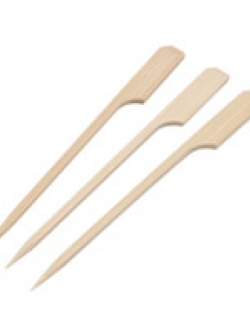 ไม้เสียบหัวธง เกรด A ยาว 9 cm เหลี่ยม