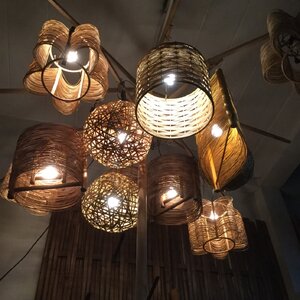 โคมไฟไม้ไผ่