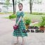 *พร้อมส่ง*Korea Style Dress :: เดรสปาดไหล่สุดน่ารัก