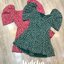 Korea Playsuit :: จั้มสูทคอวี แขนจีบพองตุ๊กตาสุดน่ารักเอวเข้ารูป